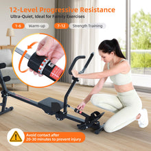 Load image into Gallery viewer, Sportneer Foldable Rowing Machine for Home