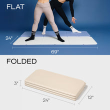 Load image into Gallery viewer, Stakt The Original Foldable Yoga Mat, Premium Foldable Exercise & Workout Mat with Non-Slip Surface, Lightweight Portable for Studio or Home Use, As Seen on Shark Tank - Dune