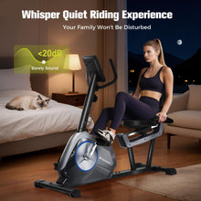 Load image into Gallery viewer, Recumbent Exercise Bike for Adult and Seniors,LUXECYCLES Stationary Bike,400 lbs Capacity