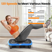 Load image into Gallery viewer, AXV Vibration Plate Fitness Platform Exercise Machine Vibrating Shaking Full Body Shaker Workout Vibrate Stand Shake Board Sport for Weight Loss Fat Burner for Gym Home Office