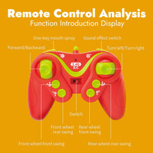 Load image into Gallery viewer, Dinosaur Remote Control Car for Kids, 8WD RC Stunt Car with Spray & Light & Music, Remote Control Toy Vehicle for Boys Girls 6-12, Birthday