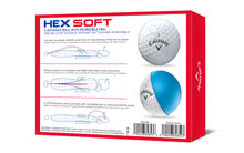 Load image into Gallery viewer, Callaway Hex Soft Golf Balls (Two Dozen) White