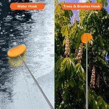 Load image into Gallery viewer, Daily Favorites DF 4-in-1 Disc Golf Retriever Pole - 16-ft Telescopic Stainless Steel, Disc Golf Disc Retriever with Hooks Suction-Cup Carry Bag - Disc Golf Accessories for Water Trees Bushes.