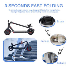 Load image into Gallery viewer, Electric Scooter, Powerful 350W Adult Electric Scooter, Up to 19Mph and 8.5" Solid Tires, with Dual Braking System