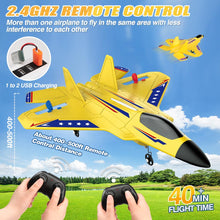 Load image into Gallery viewer, Fremego F22 RC Jet 2.4GHz Remote Control Jet with Gyro Stabilizer, LED Lights