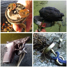 Load image into Gallery viewer, FINDMAG 750 LBS Magnet Fishing Kit, 2.36 Inch Double Sided Strong Magnet