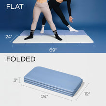 Load image into Gallery viewer, Stakt The Original Foldable Yoga Mat, Premium Foldable Exercise & Workout Mat with Non-Slip Surface, Lightweight Portable for Studio or Home Use, As Seen on Shark Tank - Tide