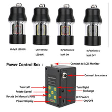 Load image into Gallery viewer, 20m/50m/100m IP68 7in 38LED 360Degree Underwater Fishing Camera