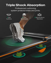 Load image into Gallery viewer, UREVO Strol 2E Smart 2-in-1 Folding Treadmill - Tangerine