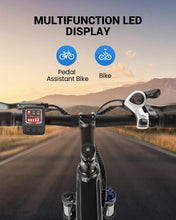 Load image into Gallery viewer, Electric Bike for Adults, High-Power 350W (Peak 450W) Motor, 36V Built-in Invisible Removable Battery, Front Fork Suspension