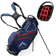 Load image into Gallery viewer, uniHimal 14-Way Golf Stand Bag, Lightweight Golf Bag for Men Navy Blue