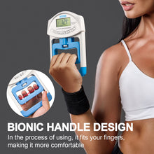 Load image into Gallery viewer, Handeful Grip Strength Tester Trainer - Dynamometer Handgrip Measurer Meter, Handheld Strengthener Exerciser for Sports, School, and Home Use (198Lbs / 90Kgs)