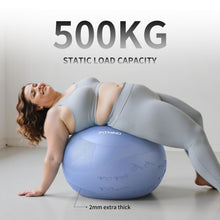 Load image into Gallery viewer, FITMIND Extra Thick Yoga Ball with Training Instruction, Anti-Burst Slip Resistant Exercise Ball