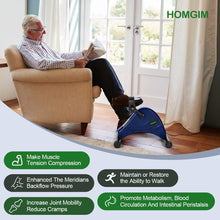 Load image into Gallery viewer, HOMGIM Mini Exercise Bike,Under Desk Bike - Blue