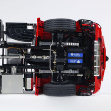 Load image into Gallery viewer, 1/14 RC Tractor Truck for 3363 1851 Heavy Metal Chassis 3-Speed Transmission Lock Differential Front Hook Equipment Rack Light Sound