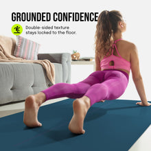 Load image into Gallery viewer, Gogokiwi Extra Wide Yoga Mat for Men Women (72"L x 36"W x 1/4" Thick) Non Slip Fitness & Exercise Mat with Alignment Marks for Yoga, Pilates, Floor Workouts