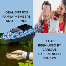 Load image into Gallery viewer, Bait Boat, RC Bait Boat, 546-Yard Range Remote Control, 4.4lb Loading Capacity, Dual Motor & Battery System