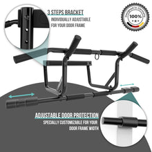 Load image into Gallery viewer, PULLUP & DIP Doorway Pull-Up Bar