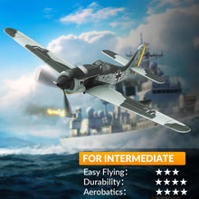 Load image into Gallery viewer, volantexrc RC Plane FW190 Fighter 4CH Remote Control Airplane RTF with Aileron, Gyro, Aerobatics