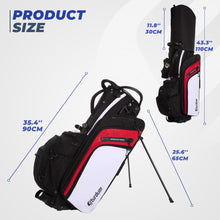 Load image into Gallery viewer, Sturdum 14 Way Golf Stand Bag with Rubber T-Lock and Phone Charger Pocket