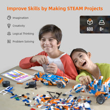 Load image into Gallery viewer, Robot X 12-in-1 Programmable APP RC Robot and Robot J 6-in-1 Programmable STEM Learning Toy