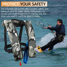 Load image into Gallery viewer, VOGUCCLO | Manual Inflatable Life Jacket for Adults| Supports up to 330 lbs
