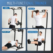Load image into Gallery viewer, BARWING Pull Up Bar Station Power Tower - 550LBS