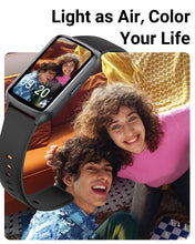 Load image into Gallery viewer, Amzhero Health Fitness Tracker with 24/7 Heart Rate, Blood Oxygen, Blood Pressure, Sleep Tracker, 5ATM Waterproof Activity Trackers with Step Tracker, Pedometer (S & L Bands Included)