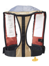 Load image into Gallery viewer, BLUESTORM Stratus 35 Inflatable Life Jacket PFD for Adults (Legendary Tan) | US Coast Guard (USCG) Approved Automatic Self Inflating Life Vest Preserver with Manual Ripcord