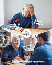 Load image into Gallery viewer, Karthus Hearing Aids, Rechargeable Hearing Aids for Seniors with Hearing Loss - Gold