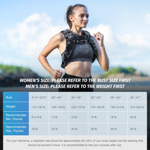 Load image into Gallery viewer, ZELUS Weighted Vest, 6lb/8lb/12lb/16lb/20lb/25lb/30lb Weight Vest for Men Women with Storage Pocket Reflective Strips for Workout Strength Training Running Muscle Building, Black Camo (12 lb)