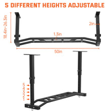 Load image into Gallery viewer, HWOOUSA 48" Ceiling Mount Pull Up Bar - Maximum Weight 600 Lbs