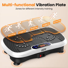Load image into Gallery viewer, AXV Vibration Plate Fitness Platform Exercise Machine Vibrating Shaking Full Body Shaker Workout Vibrate Stand Shake Board Sport for Weight Loss Fat Burner for Gym Home Office