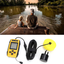 Load image into Gallery viewer, Eujgoov Fish Finder, LCD Display Portable Fish Depth Finder with Sonar