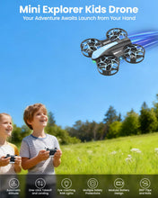 Load image into Gallery viewer, SIMREX Mini Drone for Kids & Beginners, RC Quadcopter with Altitude Hold, 3 Speed Modes