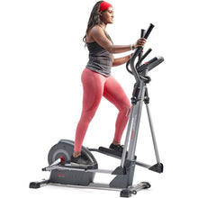 Load image into Gallery viewer, Sunny Health & Fitness Smart Elliptical Exercise Machine for Home - Gray