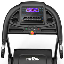 Load image into Gallery viewer, THERUN Incline Treadmill - Black Red