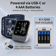 Load image into Gallery viewer, Lineshare Blood Pressure Monitor for Home Use, Large LED Display BP Machine with Adjustable Cuff Fits 8.7"–16.5" Arms