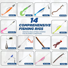 Load image into Gallery viewer, THKFISH Fishing Tackle Box with Tackle Included 400pcs w/Tools Scale
