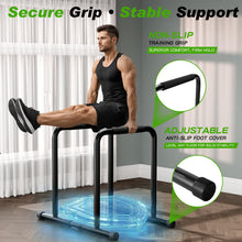 Load image into Gallery viewer, ZCMHAXJ Dip Bar with Dual Inner Connectors - Black