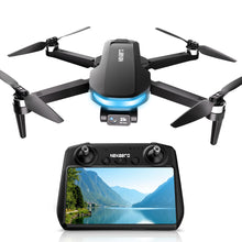Load image into Gallery viewer, GPS Drone with EIS 2K Camera for Adults, 7.22 inch Screen on Remote Controller,FPV RC Drones with Al Track&Night Shot with Professional GPS,Auto Return Follow Me for Beginner,Long Range Transmission, 2 Batteries 64min Flight Time,Handbag Under 249g