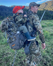 Load image into Gallery viewer, SPIKA Hunting Backpack Internal Frame for Men Waterproof Hunting Pack Camouflage with Rifle Holder Extendable 40L+ Capacity