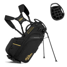 Load image into Gallery viewer, KeyOpen Lightweight Golf Stand Bag, 14 Way Golf Bags with Full Length Dividers for Men Women, Encrypted 900D Weather-Proof Club Carry Bag with Ergonomic Dual Strap, Cooler Pockets, 9 Pockets, Black