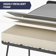 Load image into Gallery viewer, ZAFLY Folding Bed with Memory Sponge Mattress, 75 x 46 Rollaway Bed for Adult, Comfortable Fold Up Portable Sleeping Guest Cot Beds, Perfect for Camping, Travel, Nursing in Hospital - Upgraded