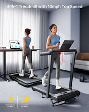 Load image into Gallery viewer, TOPUTURE Walking Pad Treadmill with 12% Incline and Handle Bar