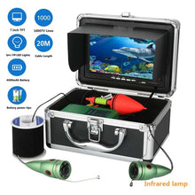 Load image into Gallery viewer, 1000tvl 7in 6Pcs Waterproof Underwater Fishing Camera System