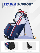 Load image into Gallery viewer, Sturdum Lightweight 7 Way Golf Stand Bag for Men Women, Upgrade Base