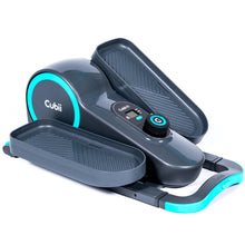 Load image into Gallery viewer, Cubii GO Under Desk Elliptical Bike, Portable Low Impact Leg Exerciser for Home and Office | Compact Exercise Machine with 10 Resistance Levels, LCD Display & App Tracking
