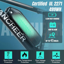 Load image into Gallery viewer, Electric Bike for Adults, Peak 750W Ebike, 3H Fast Charge, 55 Miles, 22MPH Electric Bicycle, 48V 499Wh Battery