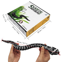 Load image into Gallery viewer, Realistic Remote Control Snake RC Animal Toy Crawling Electric Electronic Battery Powered Honored (Black)